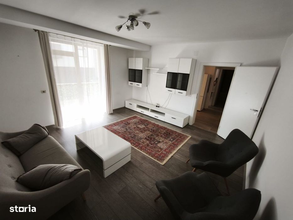 Apartament 2 camere, decomandat, 52,7 mp utili, parter, loc de parcare — fotografia 1