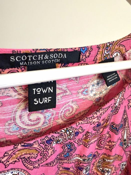 Scotch&Soda рокля с ластична талия