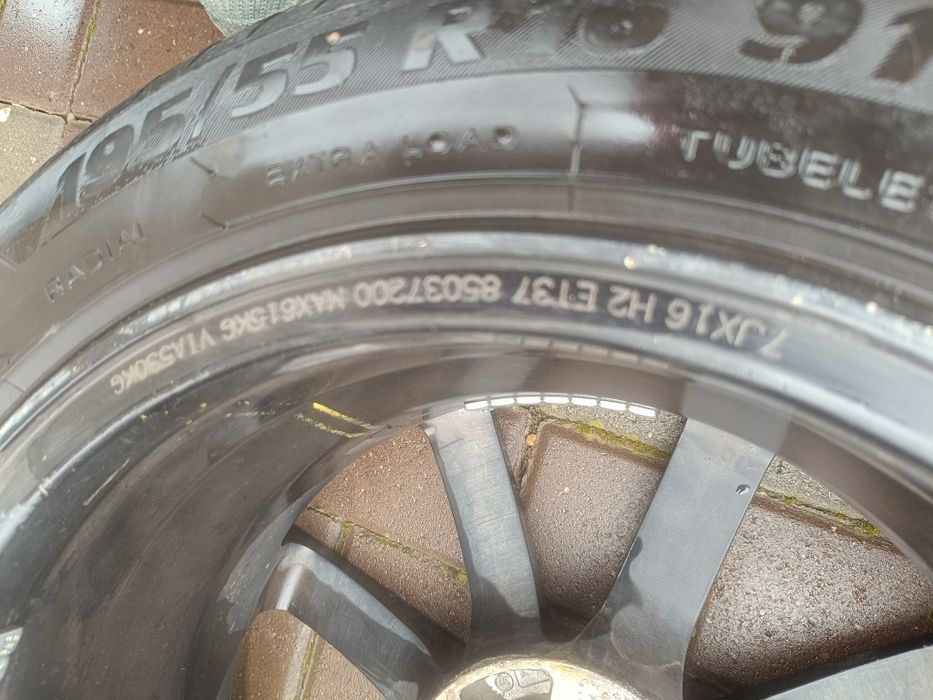 Jante OZ  Logan cu cauciucuri Taurus an 2025 195/55/R16