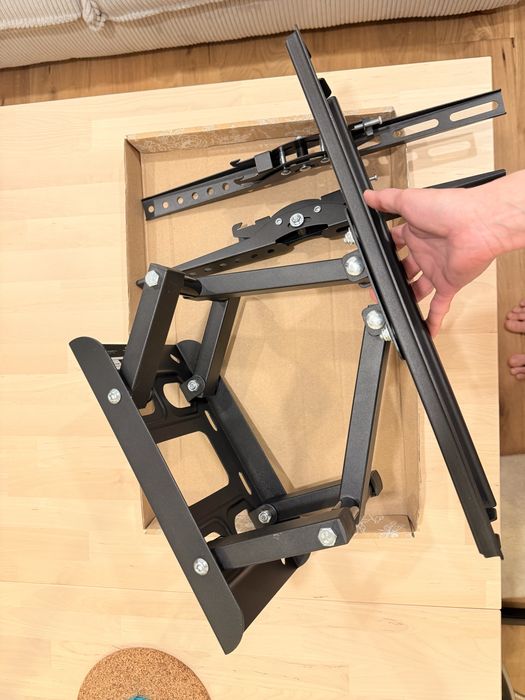 Suport TV perete HAMA 220830, reglabil, 32-65", 40kg, negru