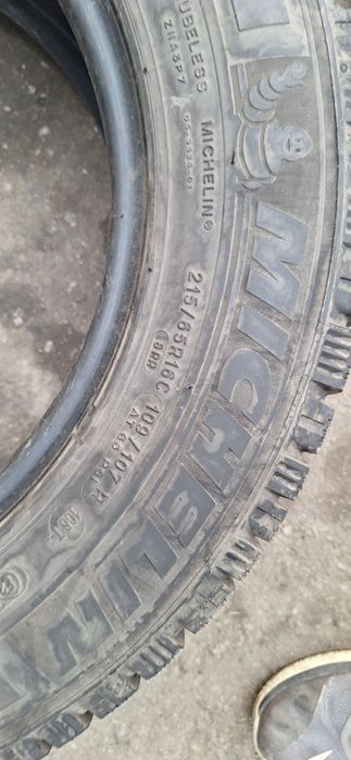 2 бр 215 65 16C Michelin alpin agilis
