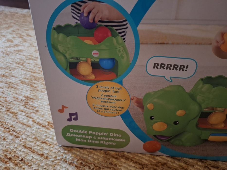 Музикален динозавър от Fisher Price
