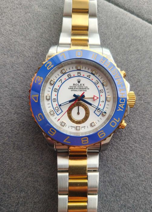 Rolex Yachtmaster bicolor автомат, керамика сапфир 43mm, бартер