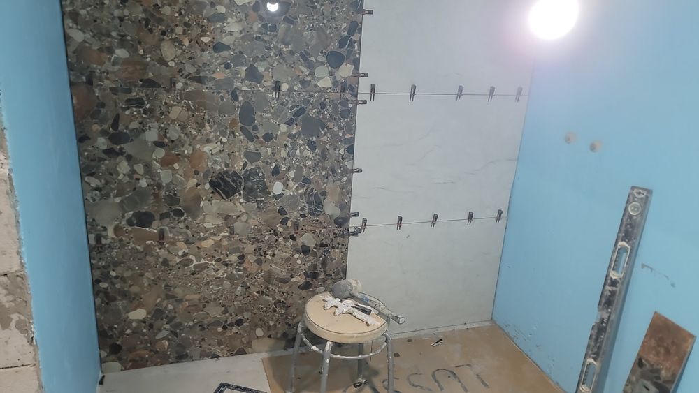 Укладка кафеля,плитки, керомогранита