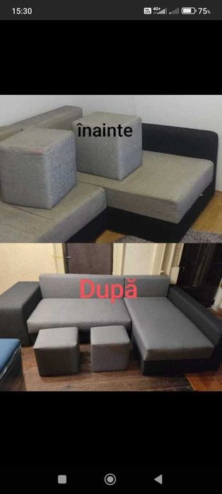 Tapițer canapele reparații