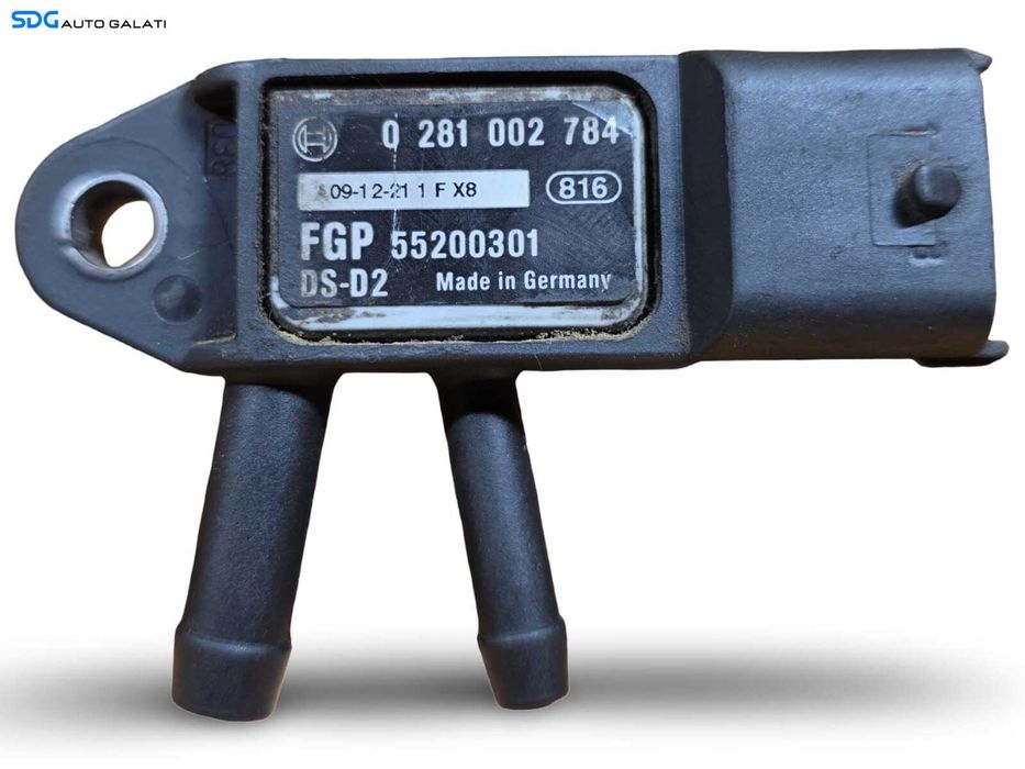 Senzor Presiune Gaze Lancia Delta 3 1.6 1.9 2.0 D Multijet 2008 - 2014 Cod 55200301 0281002784 [N2522]