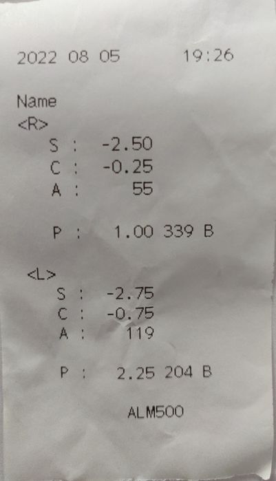 Ochelari de vedere dioptrii -2.5 si -2.75 cu certificare Lensa