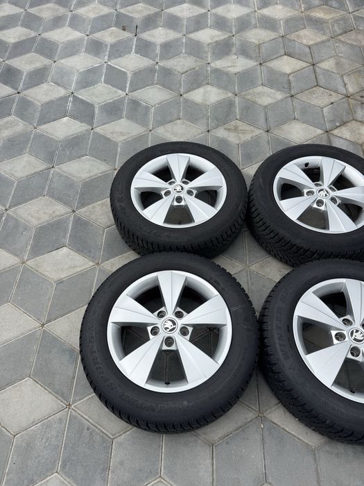 Jante Orig”Skoda R16(5x112)”Octavia 4/3/2/Superb/Yeti/Vw/Seat/Audi~