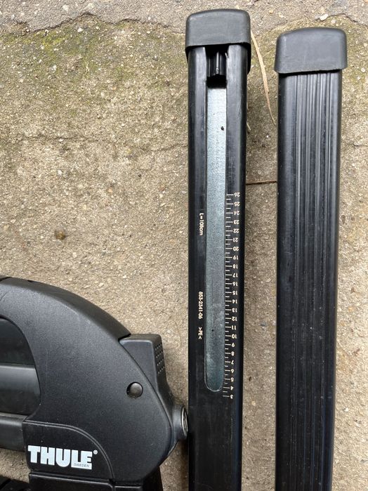 Bare Thule SquareBar 108 sau 760, Kit Thule 3078, butuci Thule N215