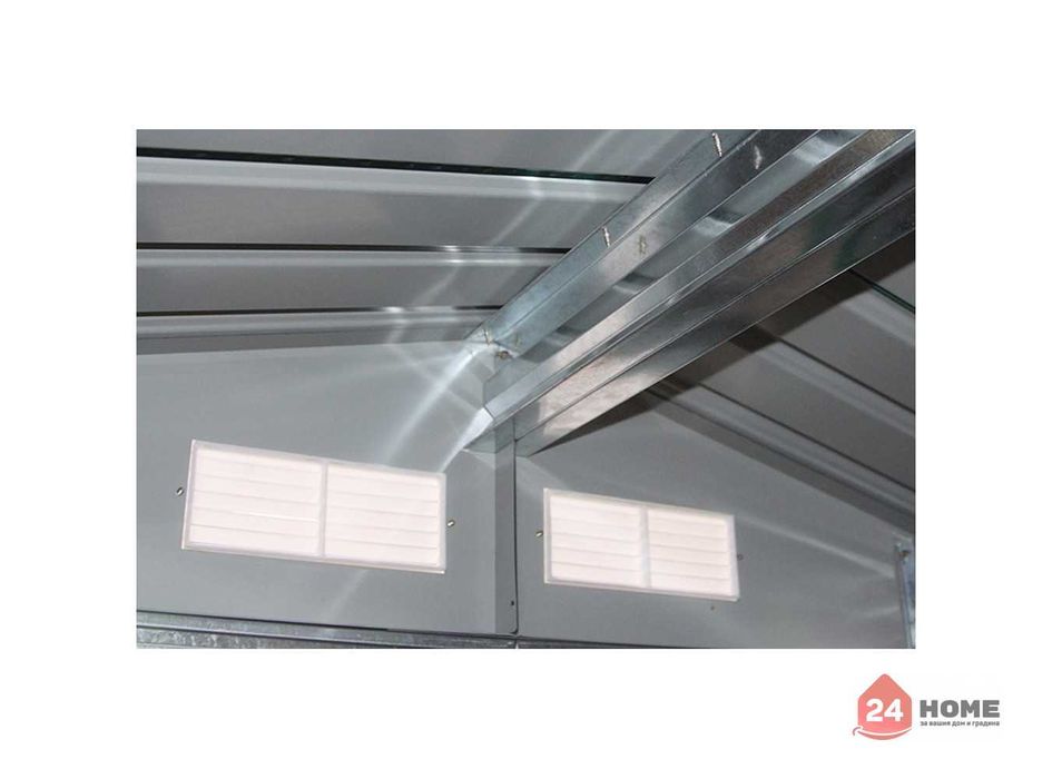 Градинска барака SUNNY Hudson, имитация на дърво 191×277х202 см ДхШхВ