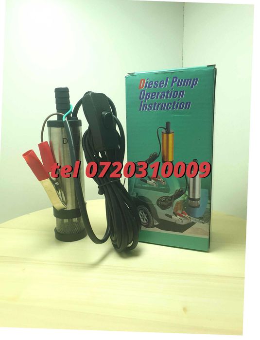 Pompa Submersibila Pentru Transfer Benzina/motorina , Alimentare 12V