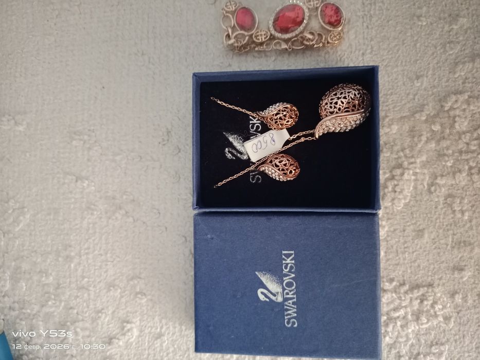 Набор украшения swarovski