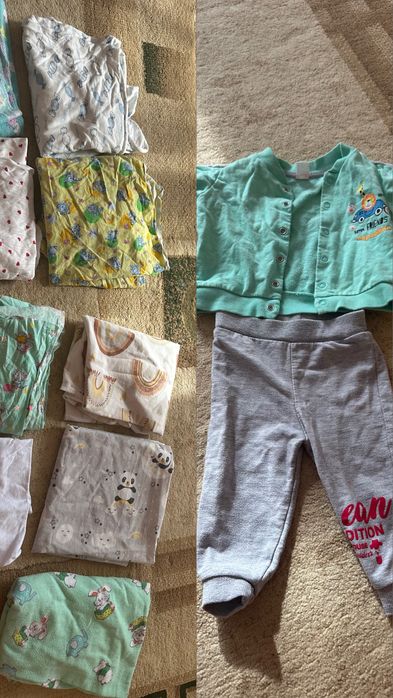 Детская одежда для девочки с рождения до 6месяцев