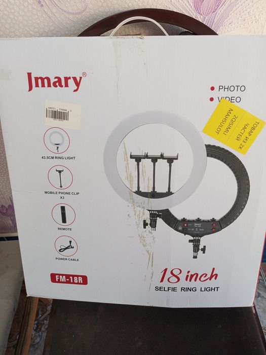 Lampa kamera va video olish uchun