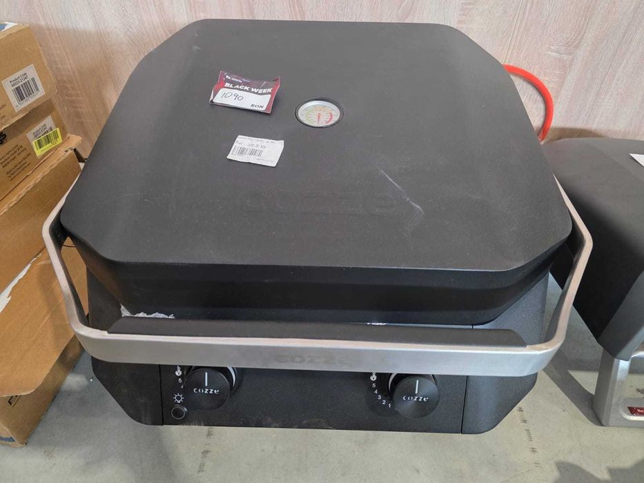 Gratar pe Gaz Cozze 500 - 2 Arzatoare Inox - Design Premium - Garantie