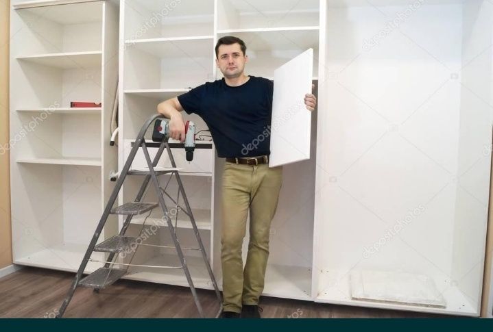 Уста мебелчи мебелларни ечамиз йиғамиз ўрнатамиз ва таъмирлаймиз