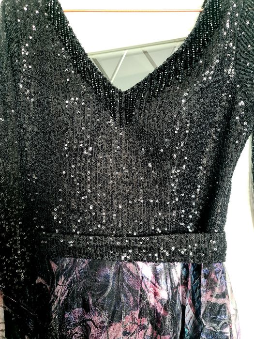 Вечернее длинное платье