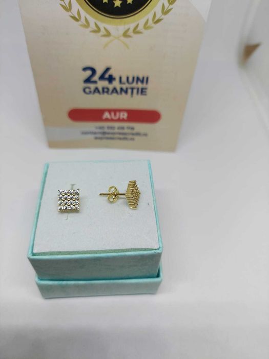 Cercei 14k 2.23gr [35012.3/30 Pacurari 2] Garantie 2 ani!!