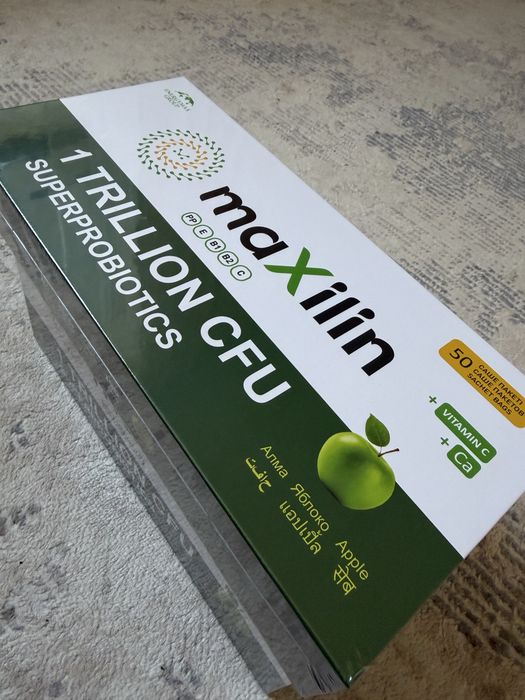 Super Probiotics — MAXILIN, супер пробиотик, 50 саше