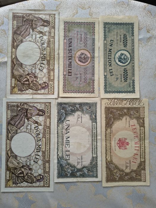 Loturi bancnote Romania