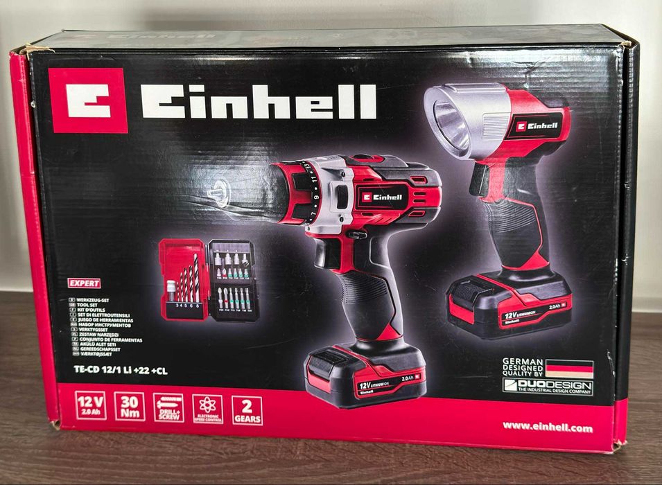 Акумулаторен винтоверт Einhell