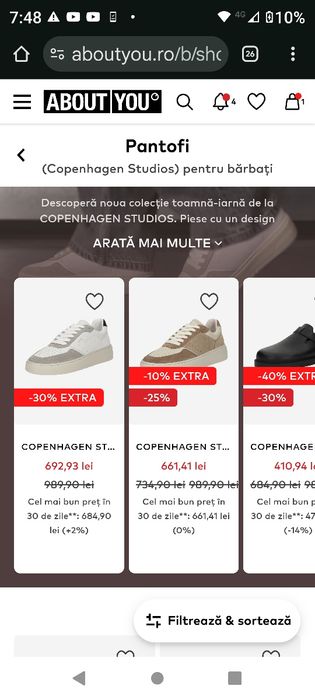 Adidasi casual Copenhagen Danemarca