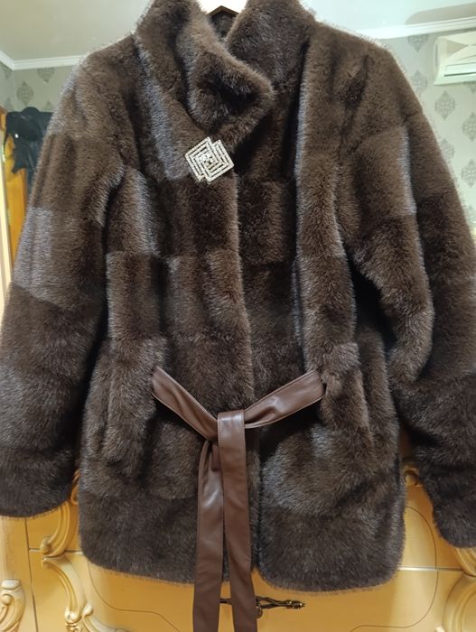Женский полушубок