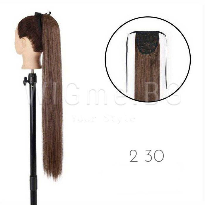 Прави опашки за коса с лента / панделка 85 см.