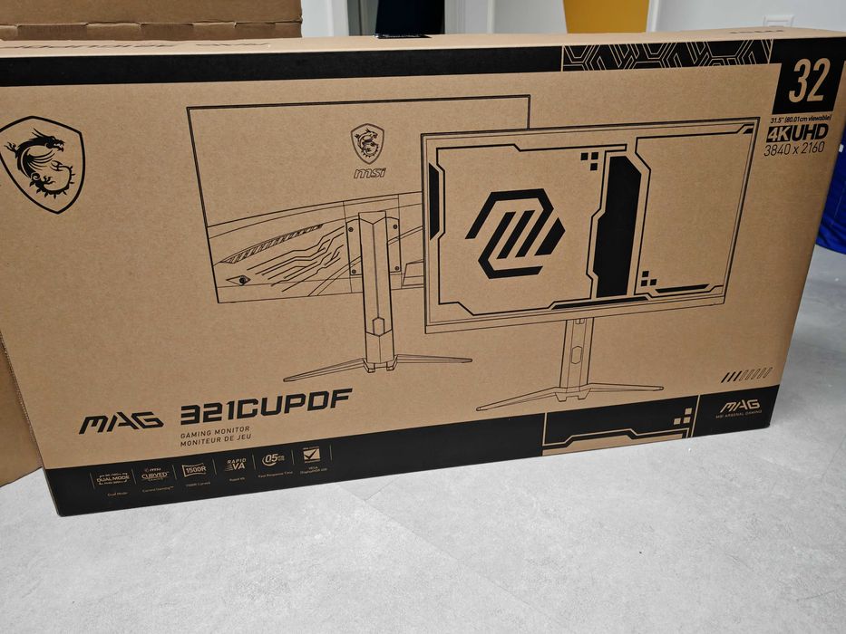 32" 4К геймърски монитор MSI MAG 321CUPDF