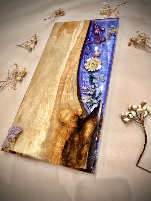 Дъски и подноси  с епоксидна смола