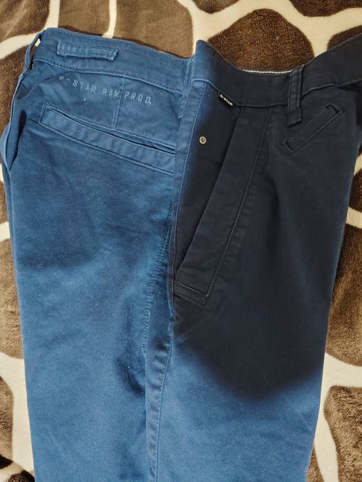 G-star tapered leg pants W34/L34/мъжки панталони тъмно сини