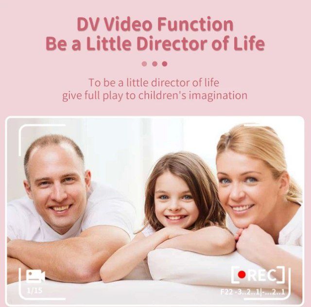 Детская мгновенная камера с термопринтером Детские цифровые фотоаппара