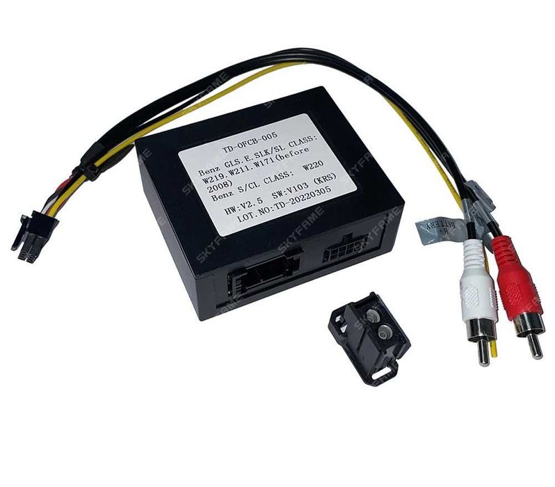 Decodor Fibra Optica Mercedes Cabluri Adaptor Canbus Rame navigatie