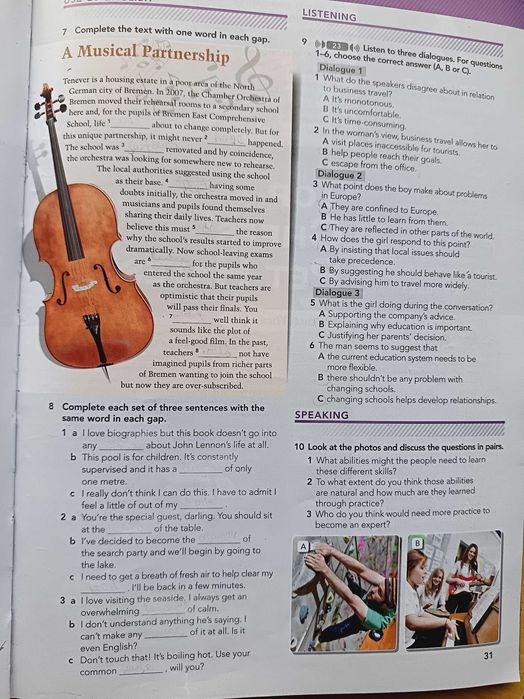 FOCUS - учебник по английски - B2.1 part 1