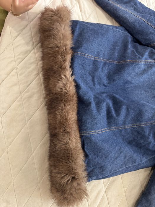 Продам джинсовую парку