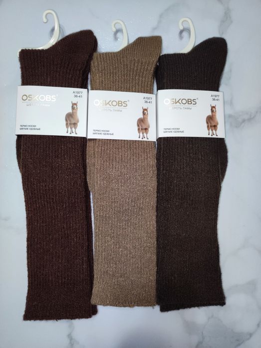 Гольфы из шерсти альпаки.