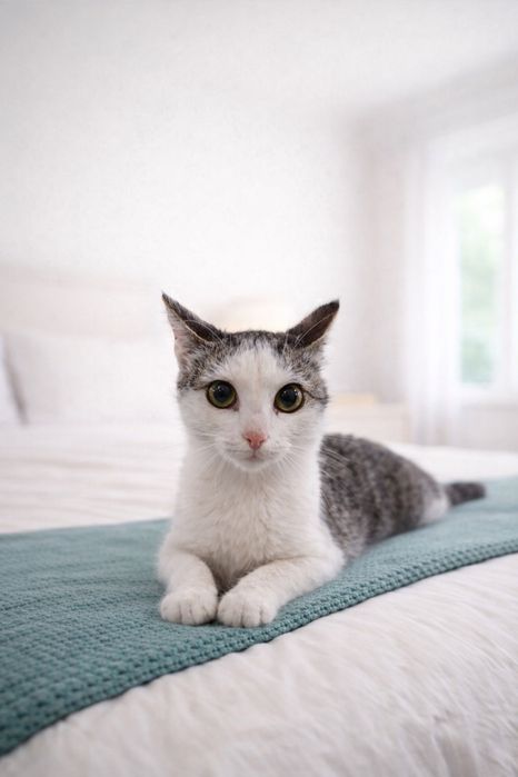 Котенок  ищет семью. 6 месяцев.