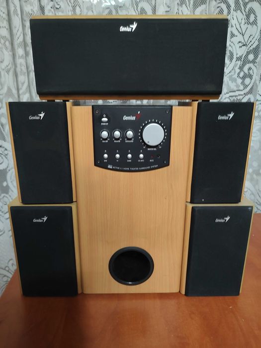 Sistem Audio Boxe Genius 5.1 SW-HF 5000, 150W RMS Home Theater