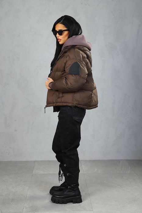 Кафяво яке Hailey