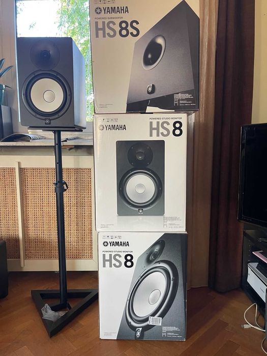 Yamaha HS8 pereche + subwoofer HS8S