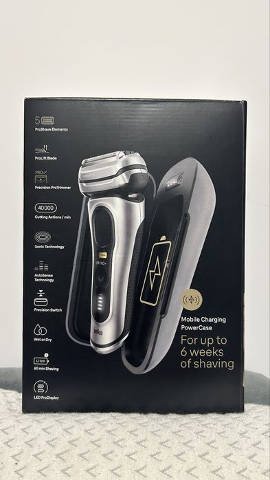 Aparat de ras electric Braun Series 9 PRO+, cu GARANTIE