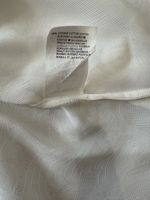 Дамска елегантна бяла риза на Версаче