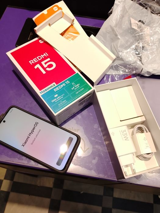 Xiaomi Redmi 15 new янги чикганидан