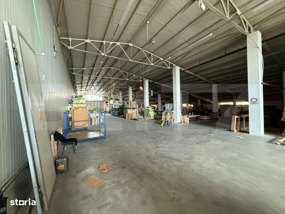 Hala industriala 3000 mp de inchiriat – zona Strada Careiului