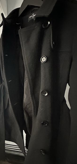 Палто черно без забележки