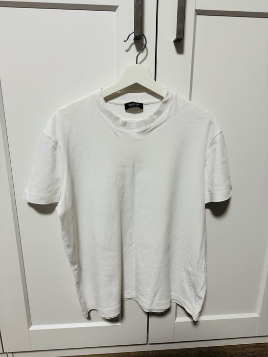 Tricou alb Massimo Dutti