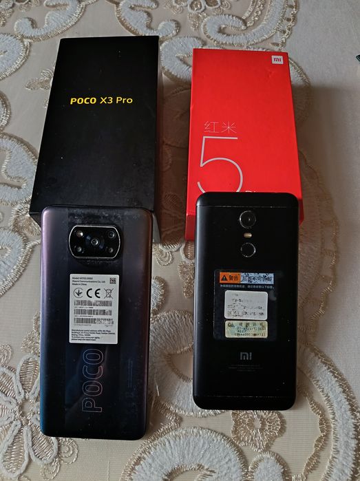 POCO X3 PRO va  Redmi 5+