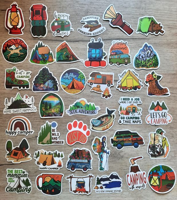 Стикеры готика водостойкие