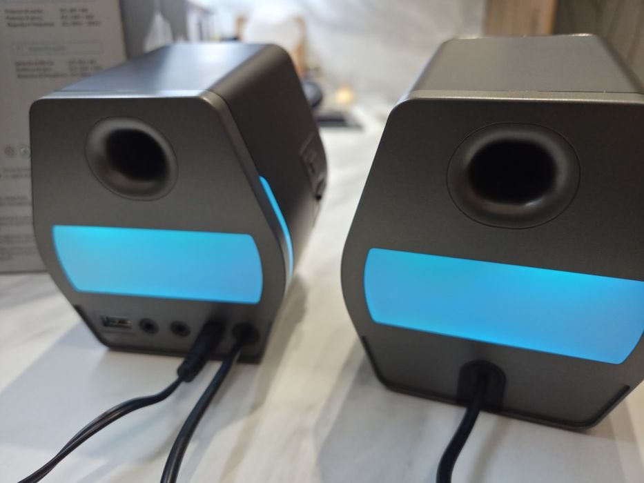 Edifier G2000 RGB Bluetooth – Геймърски активни колонки, като нови