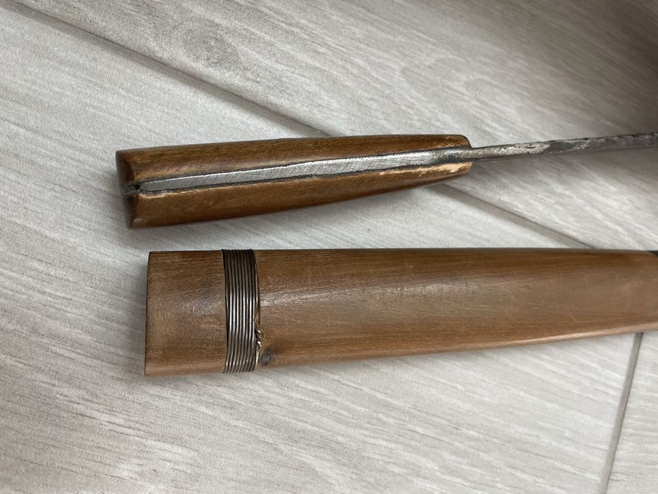 Стар нож руплук , реставриран нож